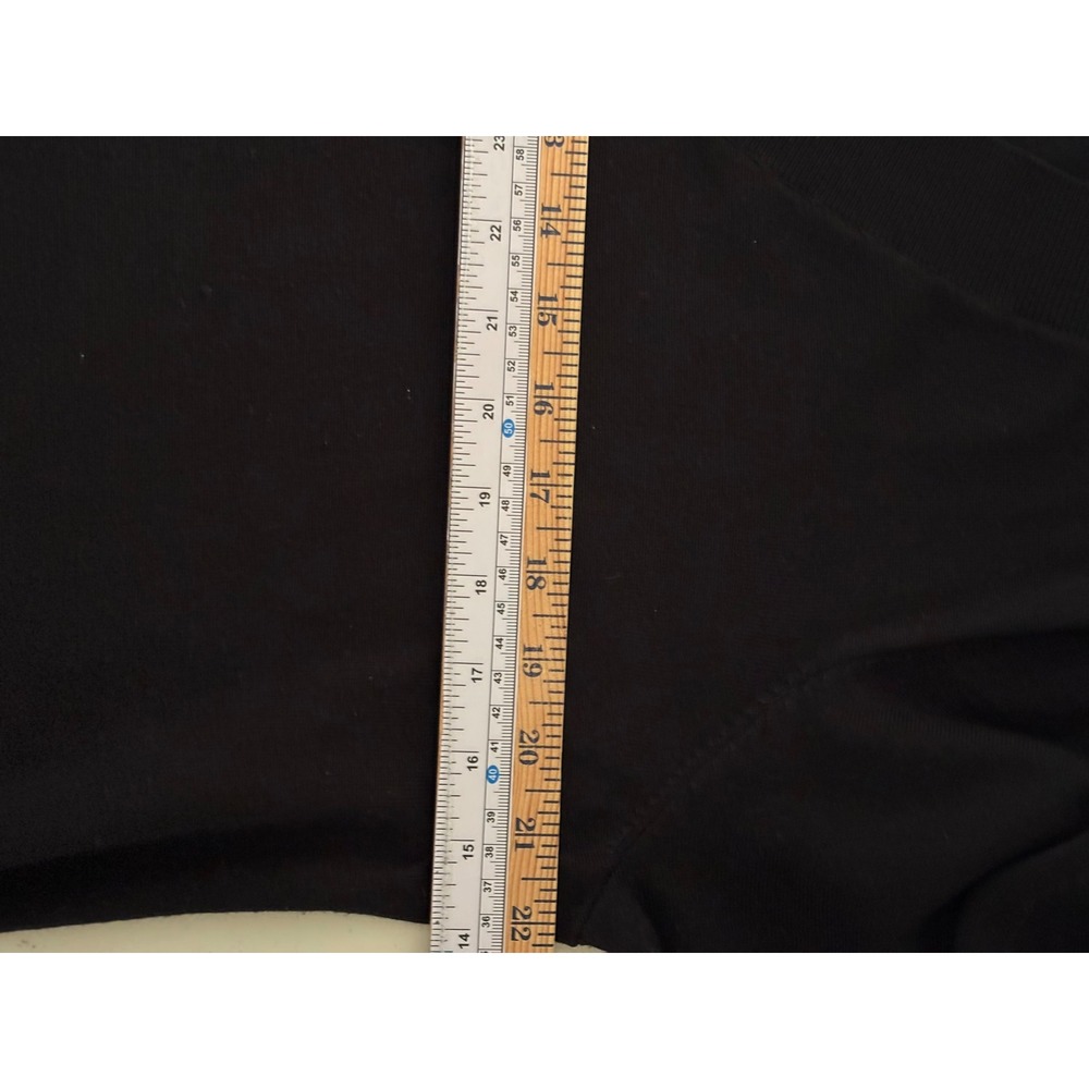 Cable & Gauge V-Neck Pullover 1x Sweater Womens Black Long Sleeve Relax Fit EUC - Picture 9 of 10